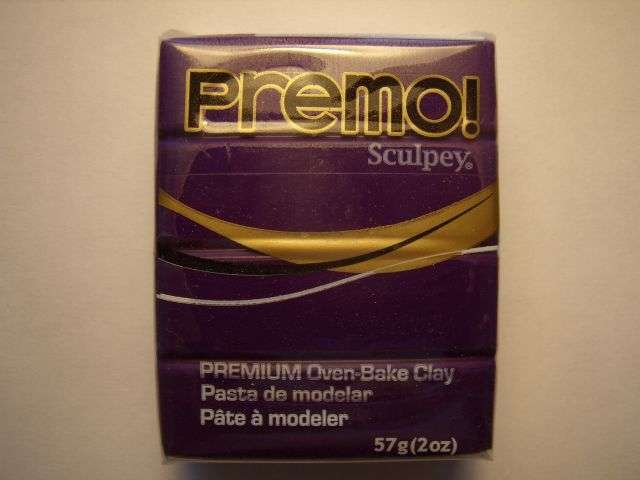 Polymer Clay - Sculpey Premo - Purple (57g) - Crazy August special!!!
