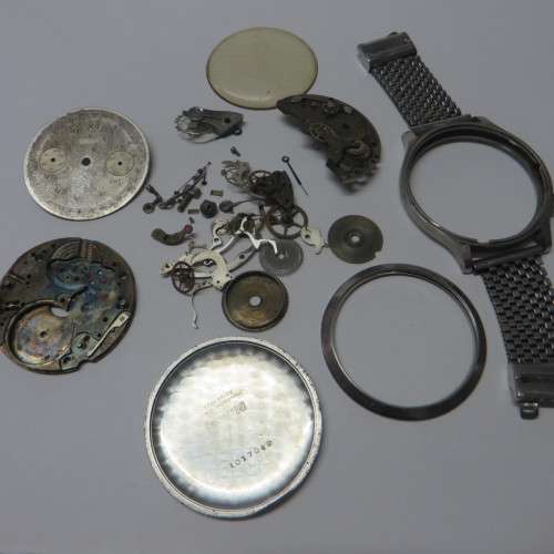 Very Rare _ Mens Eberhard &Co La Chaux de Fonds Vinatge watch**Needs To be Restored**