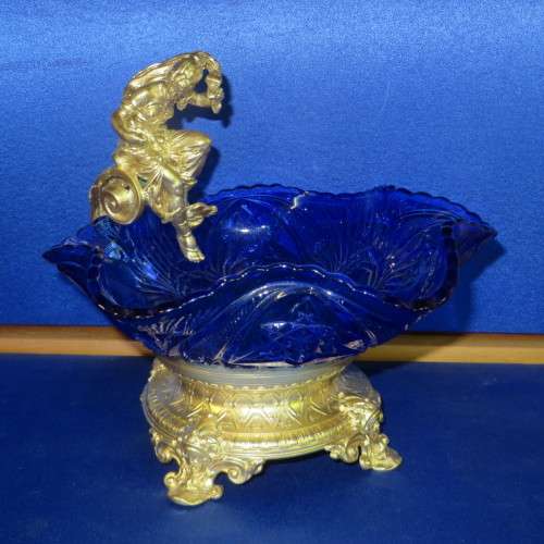 Spectacular Gilt Fruit Dish stand with Stunning Details**Must have piece**