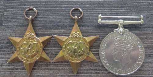 WW2 group of Medals awarded to - 60143 W.R Benson
