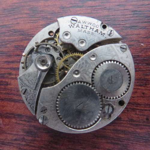 Old WALTHAM movement sold for parts**