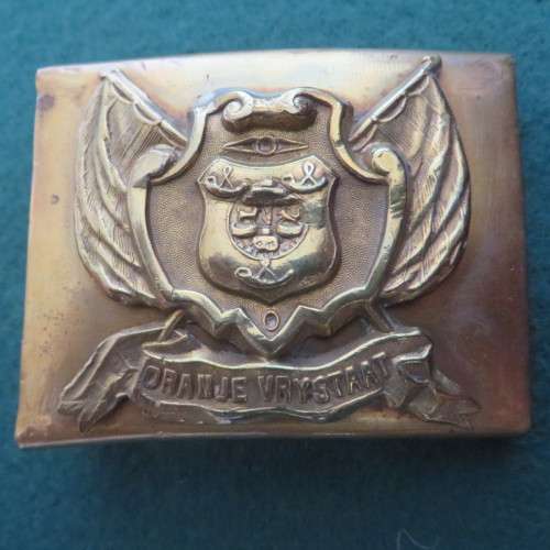 Very Rare - Original " ORANJE VRYSTAAT Belt Buckle" Impossible to find** WOW**