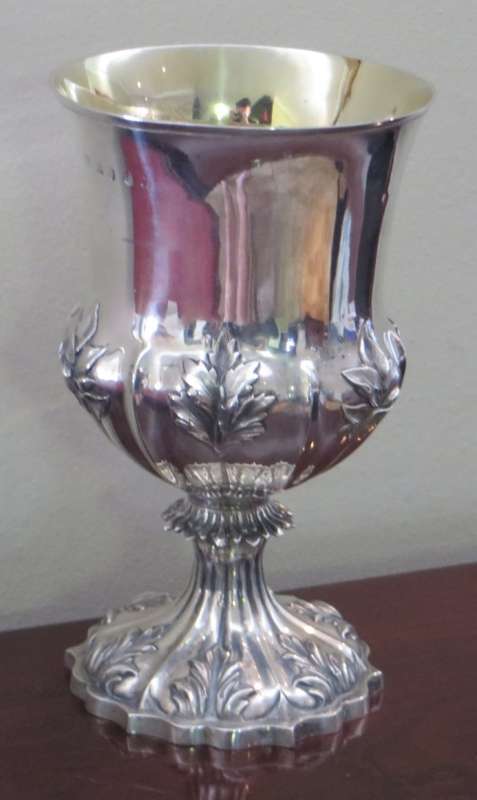 VERY RARE - London Silver Goblet Dated c.1784 by JAMES KING** WOW 235 year old Goblet**