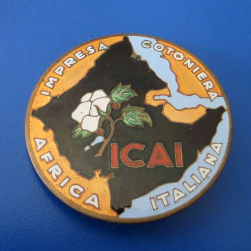 Rare - WW2 - ICAI - Italian Fascist Badge**Measures - 48mm **F.M Lorioli Fratelli v bronzetti Milano