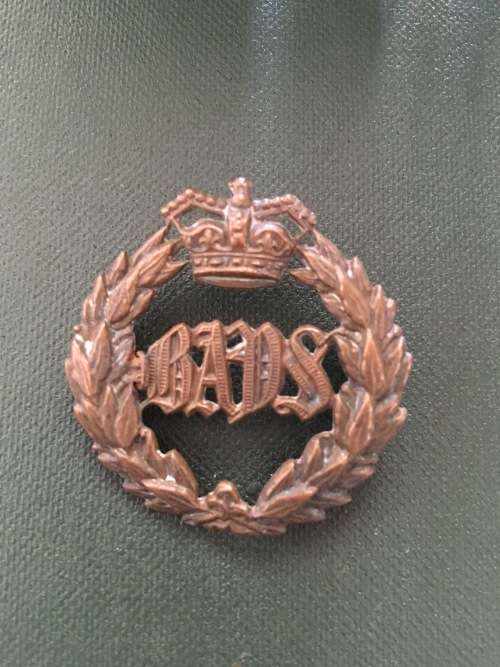 British army cap badge **40mm x 32mm**