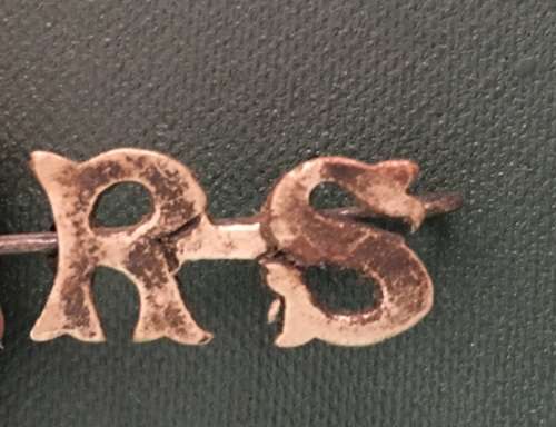 R.S collar badge ?? 25mm x 13mm