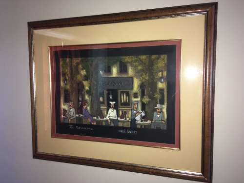 Beautiful SANDI BEUKES Pastel artwork Massive** Value R6500++ **Frame measures -82cm x 102cm**