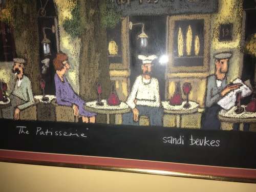 Beautiful SANDI BEUKES Pastel artwork Massive** Value R6500++ **Frame measures -82cm x 102cm**