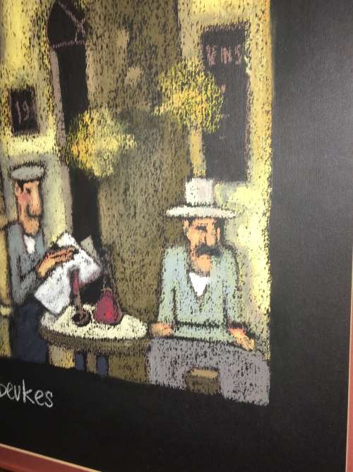 Beautiful SANDI BEUKES Pastel artwork Massive** Value R6500++ **Frame measures -82cm x 102cm**