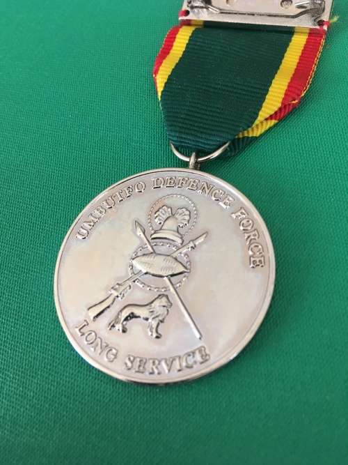 Original and Scarce Full Size SWAZILAND medal for - LONG SERVICE