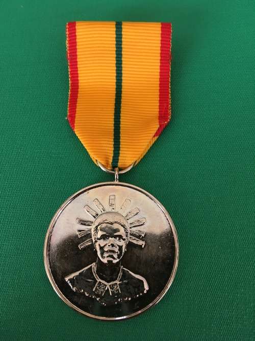 Original and Scarce Full Size SWAZILAND medal for - MERITORIOUS Service