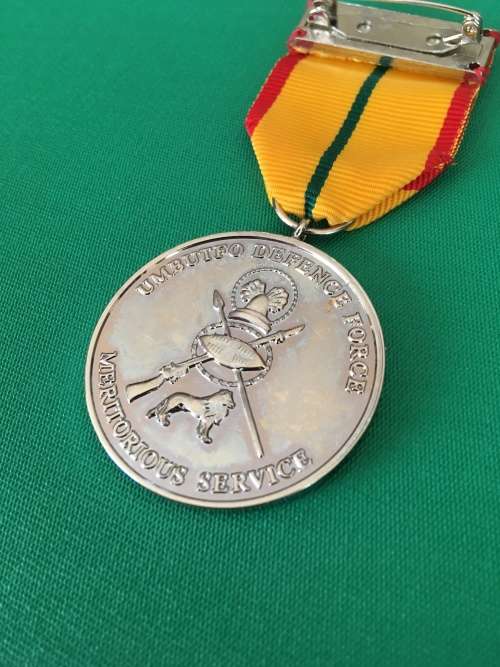 Original and Scarce Full Size SWAZILAND medal for - MERITORIOUS Service