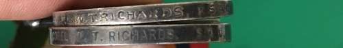 QSA Boer War Medal Group to - 2435 Corpl: W.T Richards S.A.C