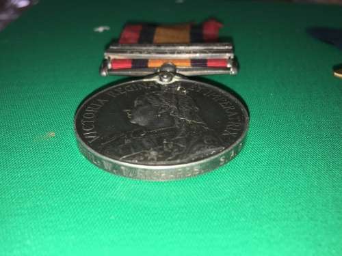 QSA Boer War Medal Group to - 2435 Corpl: W.T Richards S.A.C