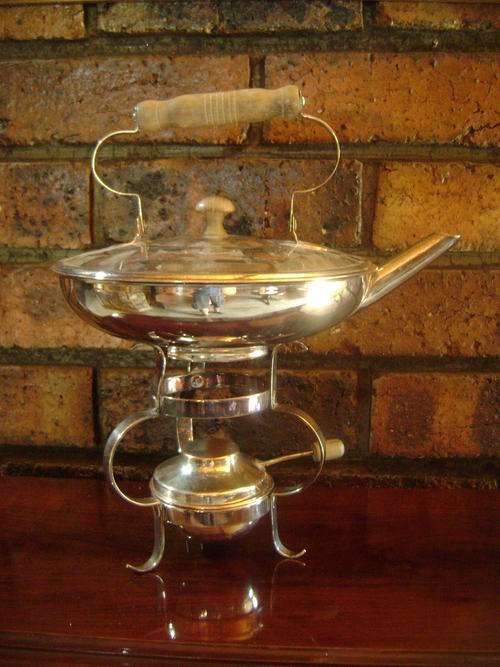 STUNNING TEA KETTLE ON STAND!!!!