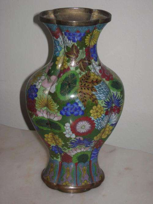 BEAUTIFUL CLOISONNE VASE!!**cRaZY R1 START**