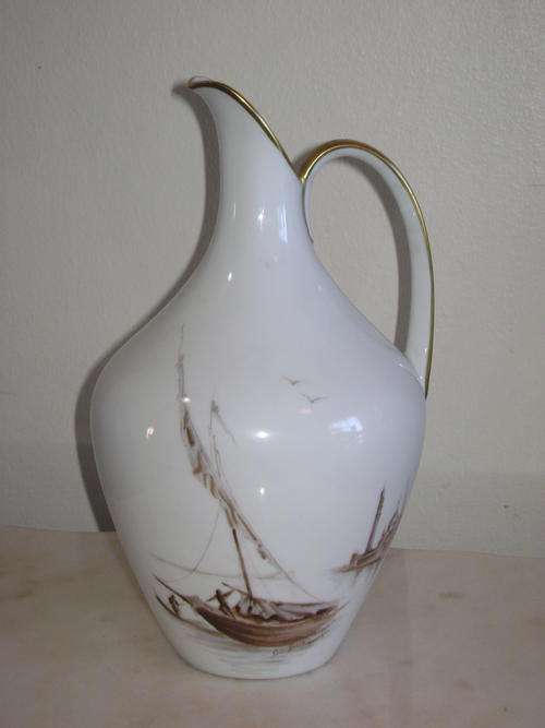 LARGE HUTSCHENREUTHER GERMAN PORCELANE JUG!! IN PERFECT CONDITION!!