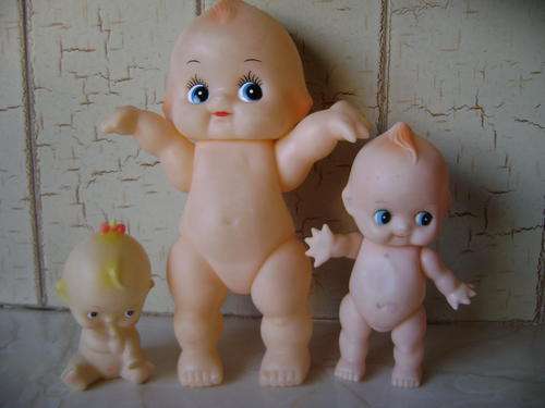 3 KEWPIE dolls for sale
