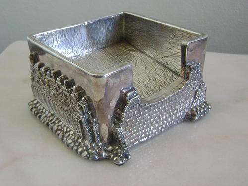 HEAVY 925 STERLING SILVER HOLDER!! MADE BY " LEBITSKI"!!
