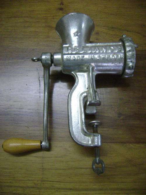 OLD HUSQVARNA MINCER!!**Made in Sweden**