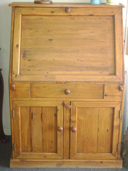 BEAUTIFUL OREGON PINE WRITING BUREAU !!!!*** cRaZy R1 START***