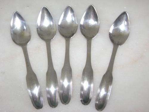 HALLMARKED DUTCH SILVER SPOONS DATED - 1845***