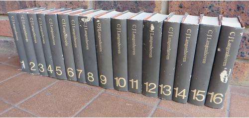 C J Langenhoven 1873 - 1973 - **Volumes set No. 1 to 16 *** Still with Original Dust Covers***