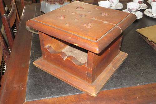 19th C. Cape Stinkwood Foet Stoefje****Rare piece***