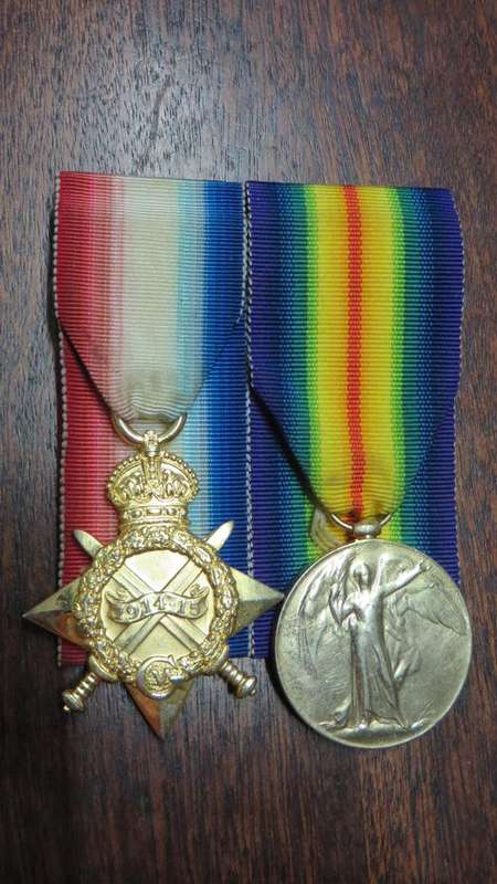 WW1 Medal Set awarded to - Pte J.F Mc Bean - Royal Fusiliers **Stunning presentation**