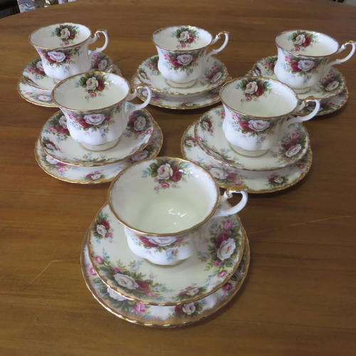 Royal Albert " Celebration" x6 Trio's in Perfect Condition***