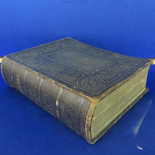Very Rare Large Old Dutch Bible dated - 1859 ** Amazing piece of Africana** Measures - 32 x 27 x 9cm