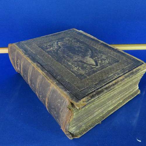 VERY OLD 19th century BIBLE **VERY DIFFICULT TO FIND THESE BIBLES**