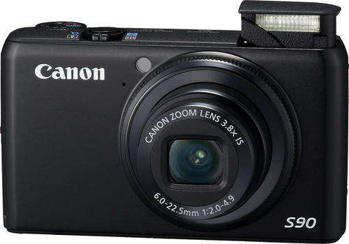 Canon PowerShot S90 with 8GB SD Card & Charger