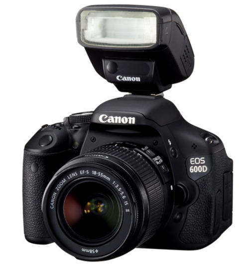 Canon EOS 600D with EF-S 55-250mm f/3.5-5.6 IS Lens & Canon EF 50mm f/1.8 II Lens