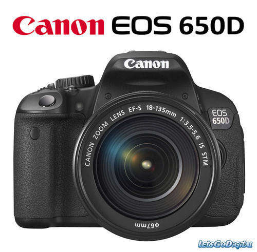Canon EOS 650D with EF-S 18-55mm IS Lens