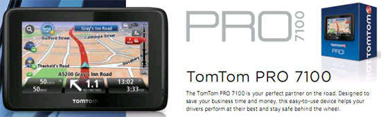 TomTom PRO 7100 NEW with Maps!!!!!