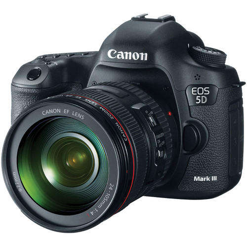 Canon EOS 5D Mark III with Canon 24-105mm f/4L IS USM AF Lens