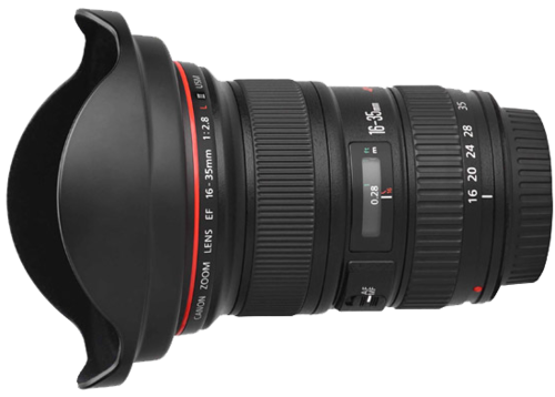 Canon EF 16-35mm f/2.8L II USM Zoom Lens + Lens Hood