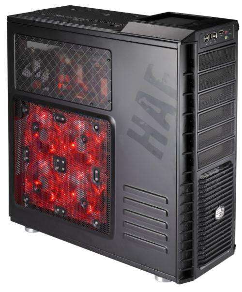 Cooler Master HAF 500GB 8GB DDR3 MD Phenom II X6 1100T QUAD CORE 3.20GHz 64-bit Full HD