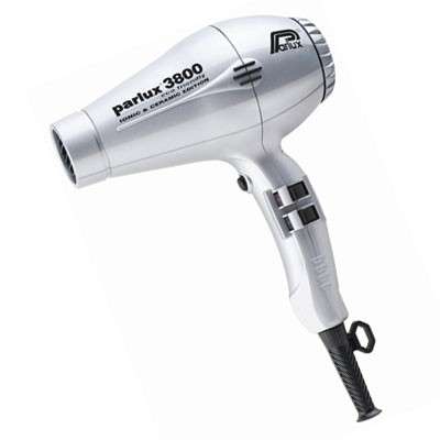 PARLUX 3800 Ionic & Ceramic (SILVER) with 2 Nozzles