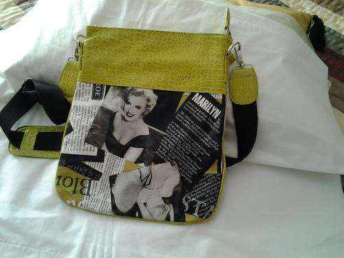 ***FASHION HANDBAG : LIME : R1.00 START***