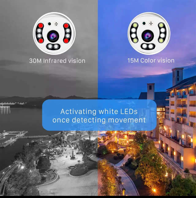 Security Camera FHD 5MP  Wifi Outdoor PTZ Speed Dome