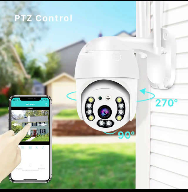 Security Camera FHD 5MP  Wifi Outdoor PTZ Speed Dome