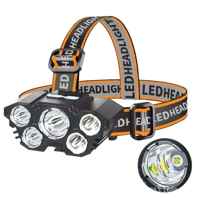 Led Head Lamp  5-Core Super Bright