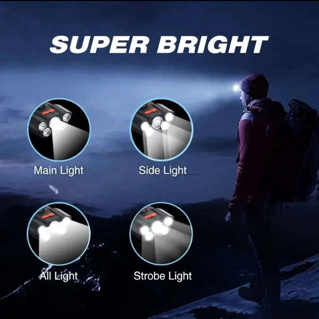 Led Head Lamp  5-Core Super Bright