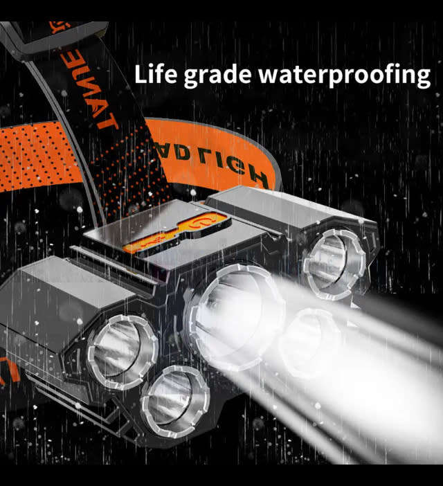Led Head Lamp  5-Core Super Bright