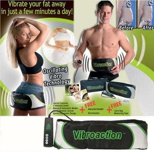 Electric Vibrating Massager Slimming Belt Vibroaction Massage Belt Machine