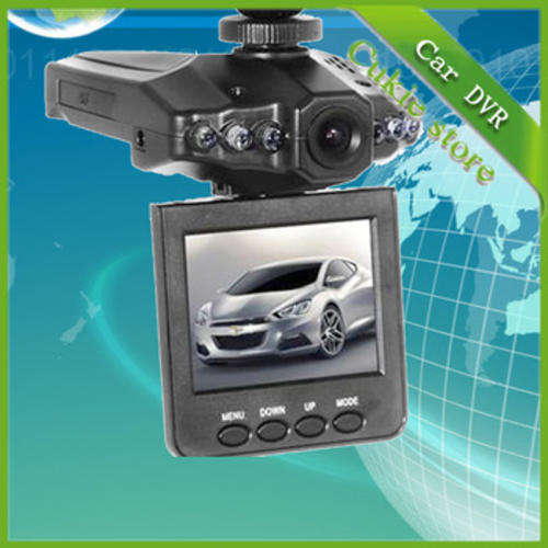 Car HD Portable DVR with, Audio Video Recorder,6 IR LED night vision 2.5inch TFT