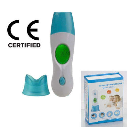 DIGITAL INFRARED EAR THERMOMETER FOR BABIES CHILDREN ADULTS EAR FOREHEAD 4 in 1
