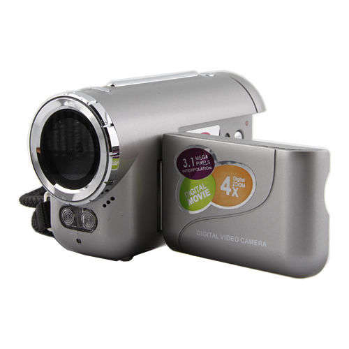 3.1MP 1.5"TFT Digital Camera Camcorder 4x Zoom DV